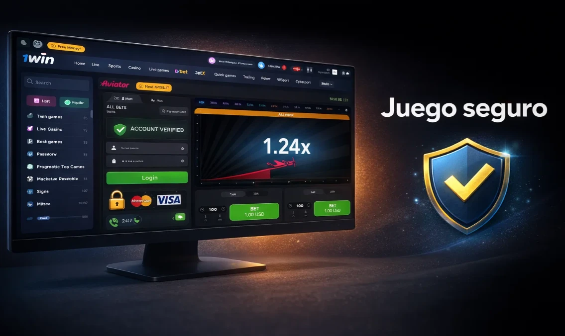 Aviator 1win es confiable y seguro para jugar